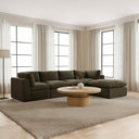 Cates Slipper Chair Dark Green
