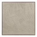 Flutter Framed Painting Cool Beige