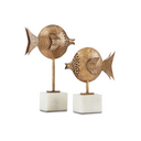 Brass Fishes Set