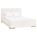 Warren Standard King Bed | LiveSmart Boucle Snow