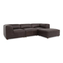 Form Lounge Modular Sectional Espresso Brown