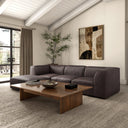 Form Dream Modular Sectional Espresso Brown