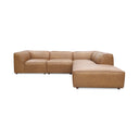 Form Dream Modular Sectional Sonoran Tan Leather