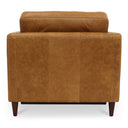 Bridgers Power Recliner Chair Tan Leather