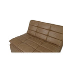 Lino Slipper Chair Tan Leather