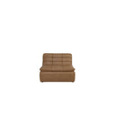 Lino Slipper Chair Tan Leather
