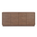 Round Off Sideboard Walnut Brown