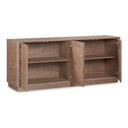 Round Off Sideboard Walnut Brown