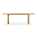 Round Off Small Dining Table Natural Oak