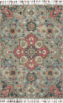 Loloi | Zharah Collection | Light Blue / Multi | ZR-13
