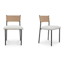 Foley Dining Chair White Set Of Two