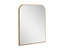Calabasas Wall Mirror - Rustic Oak