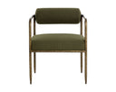 Ajani Dining Armchair - Copenhagen Olive