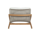Bari Lounge Chair - Natural - Stinson White