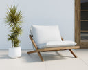 Bari Lounge Chair - Natural - Stinson White