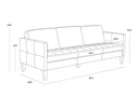 Karmelo Sofa - Cognac Leather