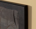 Enchanted Forest - 60" X 40" - Black Floater Frame - Brown