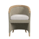 Cambria Dining Chair in Canvas Canvas w/ Self Welt