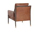 Mauti Armchair - Brown - Shalimar Tobacco Leather