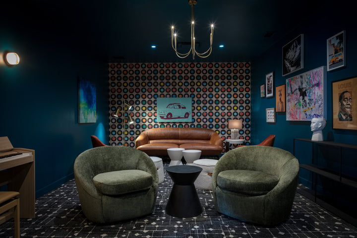 Logan End Table - White