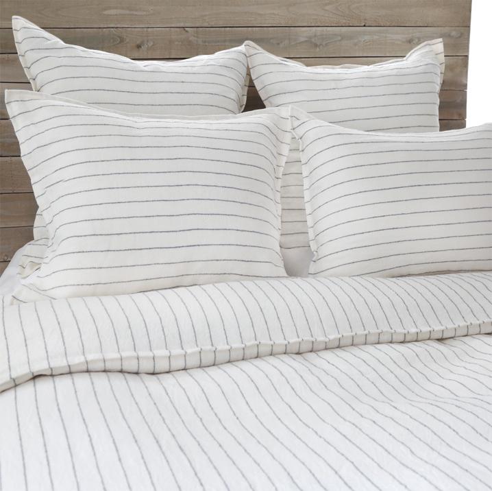 Blythe Bedding Collection | Cream/Grey