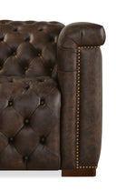 Savion Deux 6 Seat Sectional with Four Power Recliners and Seven Power Headrests | Brown