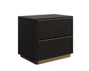 Kalla Nightstand - Small - Charcoal