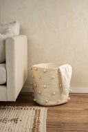 Felted Pom Pom Basket S