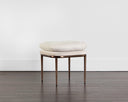 Koffi Stool - Dark Bronze - Chacha Cream / Meg Taupe