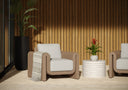 Tibi Armchair - Natural - Louis Cream