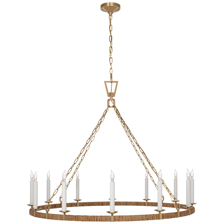 Darlana XL Wrapped Ring Chandelier