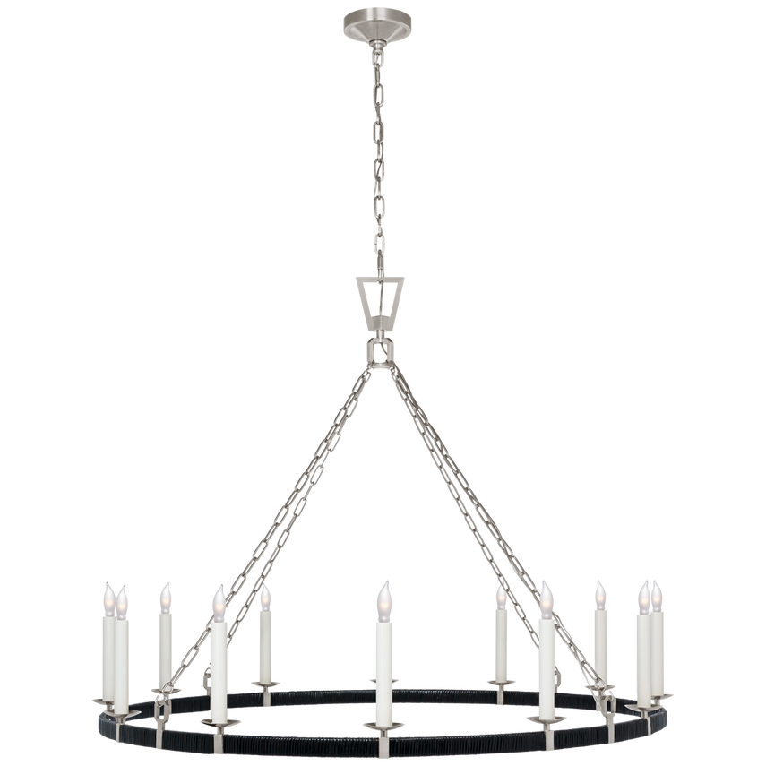 Darlana XL Wrapped Ring Chandelier