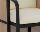 Palermo Dining Chair - Charcoal - Stinson Cream