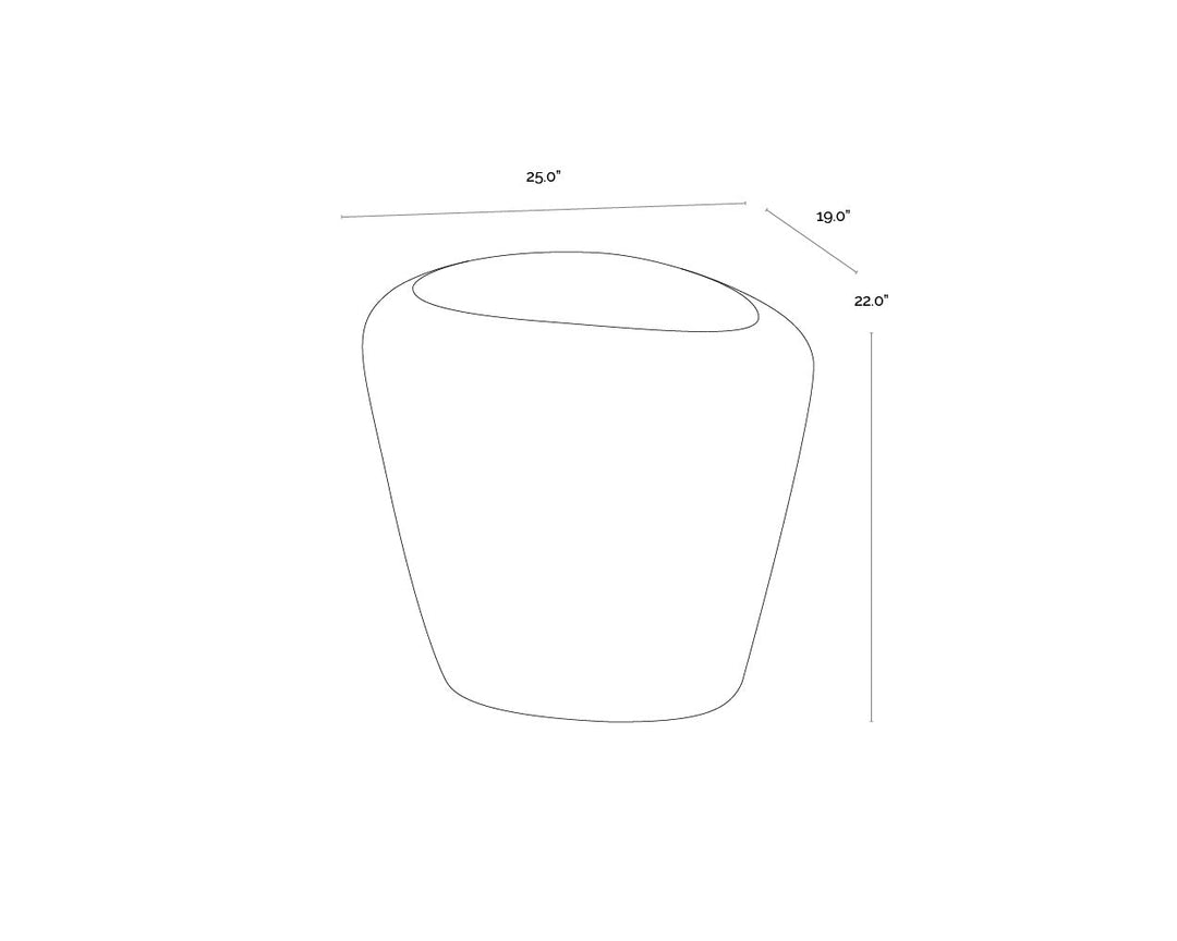 Corvo Side Table - White