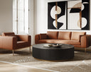 Kalla Coffee Table - Round - Charcoal