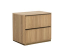 Kalla Nightstand - Small - Rustic Oak