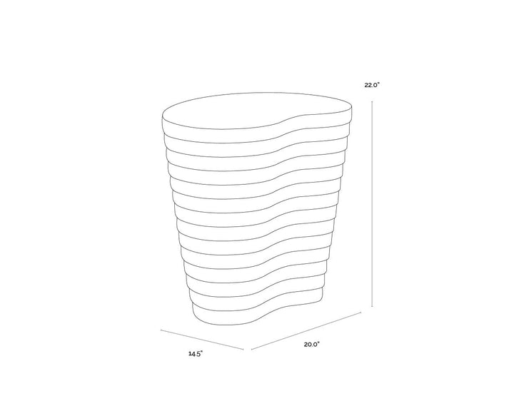Mojave End Table