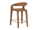 Atika Counter Stool - Milliken Cognac