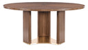 Eleana Round Dining Table | Light Caramel