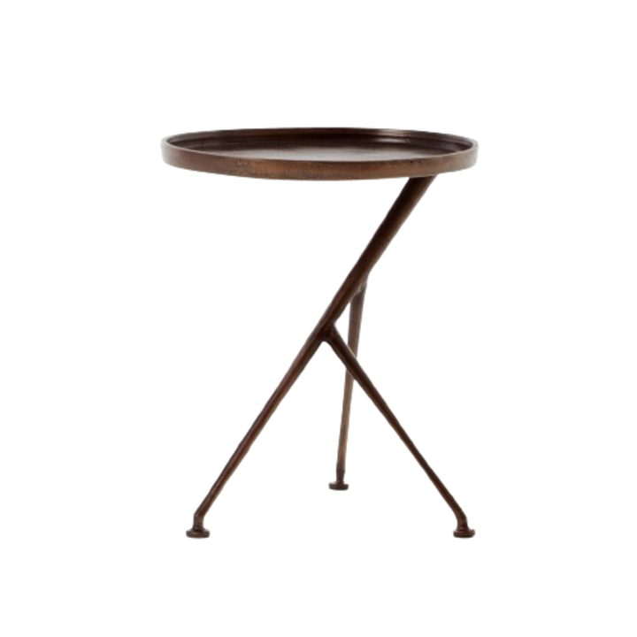 Schmidt Accent Table | Antique Rust