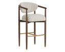 Sigrid Barstool - Antique Brown - Gifford Script