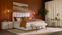 Jamille Bed - King - Eclipse White