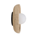 Myrtos Sconce | Travertine