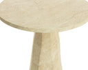 Kliff Bar Table - Travertine Look - Natural
