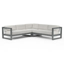 Redondo Sectional in Cast Silver, No Welt