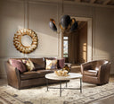 Fairfax Swivel Chair | Hazlenut