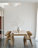 Bok Extendable Dining Table | Oak | Rectangular | 63"|94" X 35"