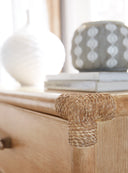 Retreat Pole Rattan Nightstand | Dune