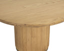 Kalla Dining Table - Round - Rustic Oak - 48"
