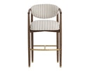 Sigrid Barstool - Antique Brown - Gifford Script
